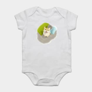 说话猫 talking cat Baby Bodysuit